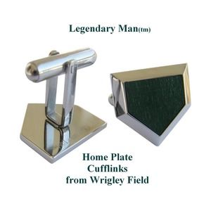 Wrigley Field stadium seat Cubs Home Plate cufflinks gift